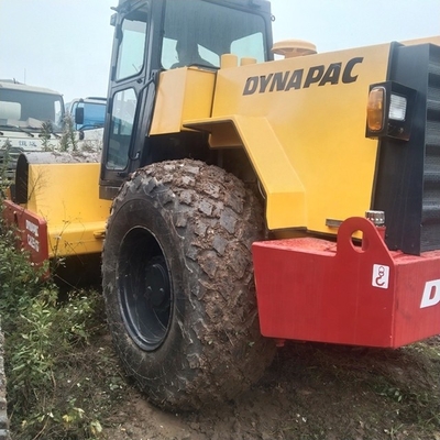 사용 된 9TON 일본 EPA 엔진 CA251 수압 도로 롤러 다이나팩 CA251 원본 페인트