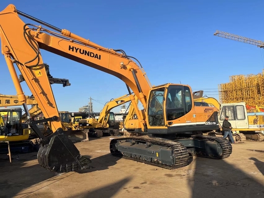 원본 한국 22T 발굴기 현대 220lc-9s 좋은 상태와 EPA 엔진