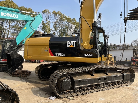 CAT 330D2 리우안 수압 실린더와 0.3M3 버킷으로 사용 된 발굴기 좋은 상태