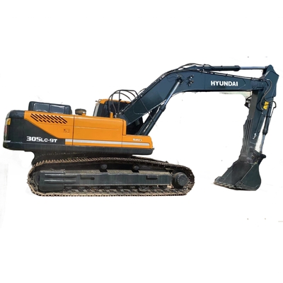 고도로 추천 사용 된 발굴기 현대 305lc-9t 크롤러 발굴기