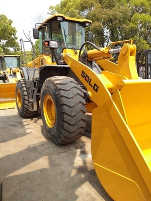 SDLG 956L 사용 된 휠 로더 20000 KG 기계 무게 일본 오리지널 수압 기계