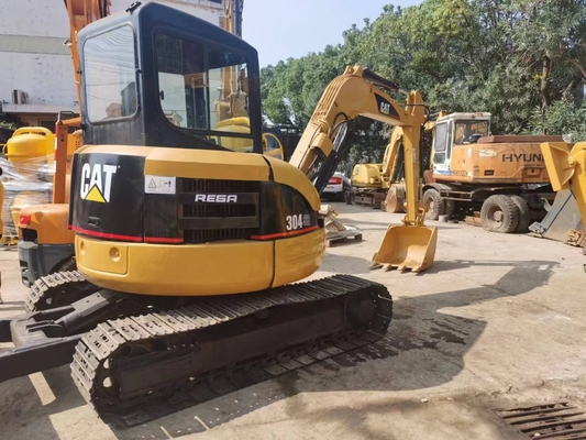 좋은 상태의 CAT 304SR 발굴기, 낮은 작업 시간 및 0.1m3 버킷 용량