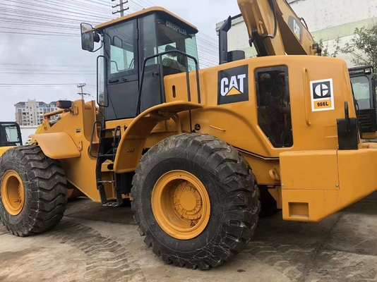 좋은 상태 CAT 966L 일본 엔진과 Liyuan 수압 펌프로 사용 된 바퀴 로더