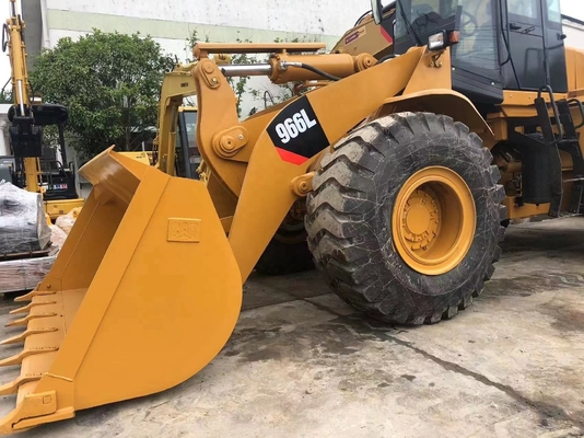 좋은 상태 CAT 966L 일본 엔진과 Liyuan 수압 펌프로 사용 된 바퀴 로더
