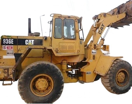 사용 된 일본 HINO 엔진 프레임 트랙터 CAT 936E 휠 로더