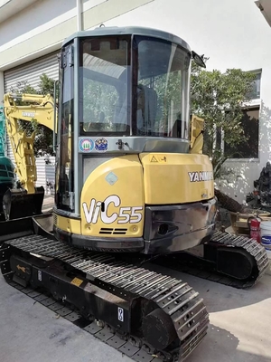 사용 된 Yanmar VIC55 Excavator와 Liyuan 수압 밸브 이동형 크롤러 발굴기