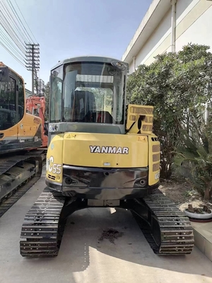 사용 된 Yanmar VIC55 Excavator와 Liyuan 수압 밸브 이동형 크롤러 발굴기