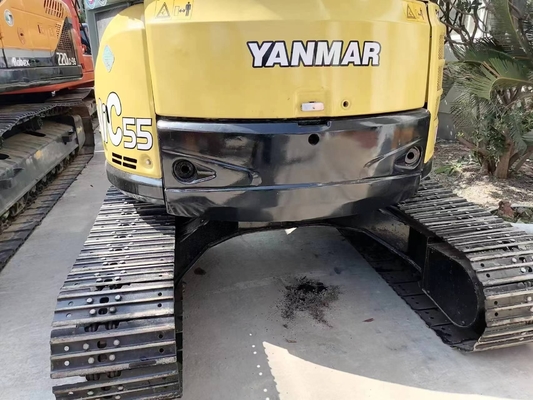 사용 된 Yanmar VIC55 Excavator와 Liyuan 수압 밸브 이동형 크롤러 발굴기