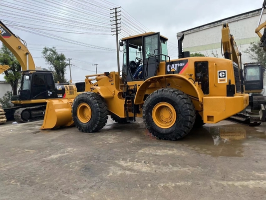 92 KW 사용 일본 원본 Caterpillar 로더 Caterpillar 966H 건설 재료 상점