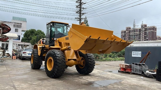 92 KW 사용 일본 원본 Caterpillar 로더 Caterpillar 966H 건설 재료 상점