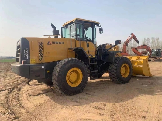 완전 수압 시스템 SDLG 15TON 로더 제조 공장 사용 된 휠 로더