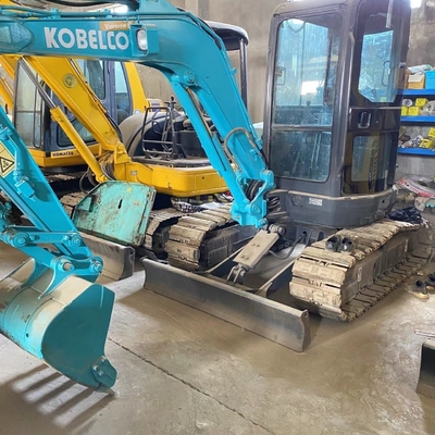 원래 사용된 Kobelco SK40SR 미니 발굴기 리우안 수압 펌프 4톤 운영 무게