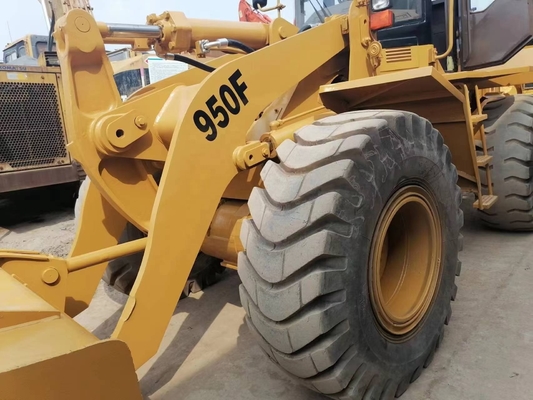 CAT 950F 원본 페인트와 낮은 작업 시간을 가진 좋은 상태의 중고 로더