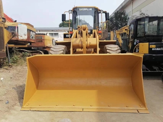 CAT 950F 원본 페인트와 낮은 작업 시간을 가진 좋은 상태의 중고 로더
