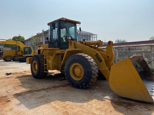 카터필러 사용 된 CAT 966H 휠 로더 일본 0-2000 작업 시간 오리지널 로더