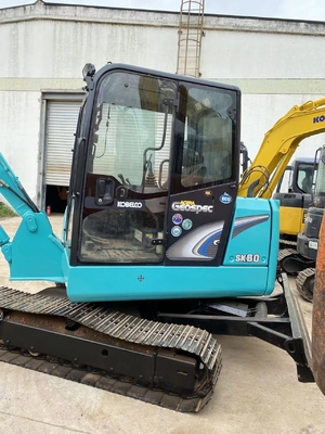 사용 된 Kobelco SK60 리우안 수압 펌프와 함께 미니 발굴기 낮은 작업 시간 0-2000