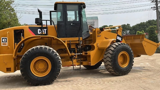CAT 996L 중고용 대형 전면 로더 CAT 966H 화물 취급용 건설 기계
