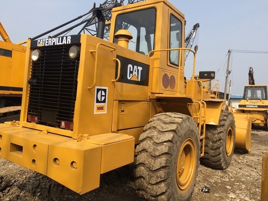 70KW 일본에서 사용 된 CAT Caterpillar 950E 로더 좋은 상태 토지 이동 기계