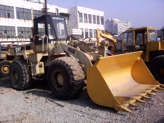 에너지 광산 산업용 6 톤 부하량 사용 된 Caterpillar CAT950E 바퀴 로더