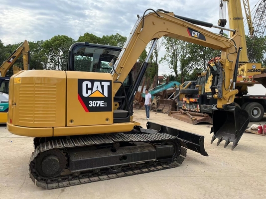 원본 트랙터 기계 사용 된 디거 CAT 307E2 리우안 밸브와 함께 미니 발굴기