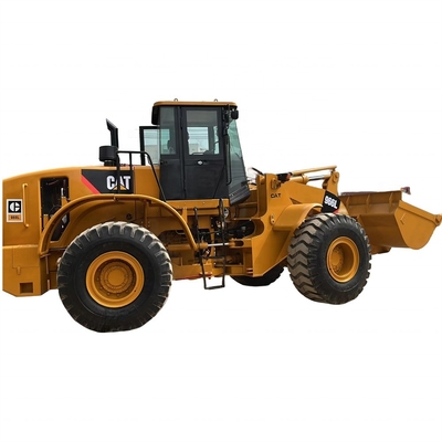 앞 로더 트랙터 일본 오리지널 Cat 966L 사용 된 바퀴 로더와 165kw