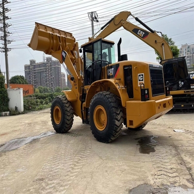 앞 로더 트랙터 일본 오리지널 Cat 966L 사용 된 바퀴 로더와 165kw
