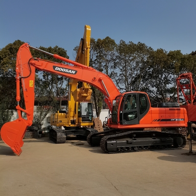 일본 오리지널 트랙터 기계 Doosan DX300LC 사용 된 발굴기 오늘 무료 배송