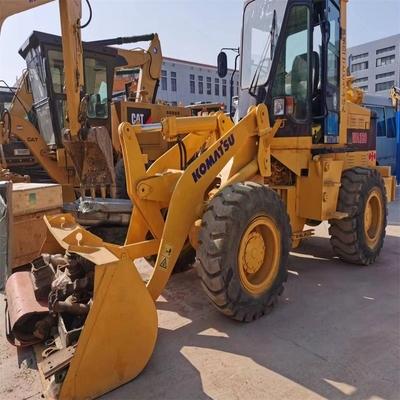 60 KW 낮은 작업 시간 일본 원본 사용 코마쓰 WA100 바퀴 로더를 위해