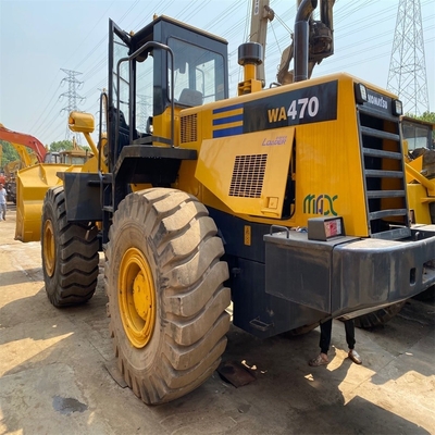 194kw 중고용 휠 로더 7톤 대형 로딩 수압 밸브 다른 코마쓰 WA 470