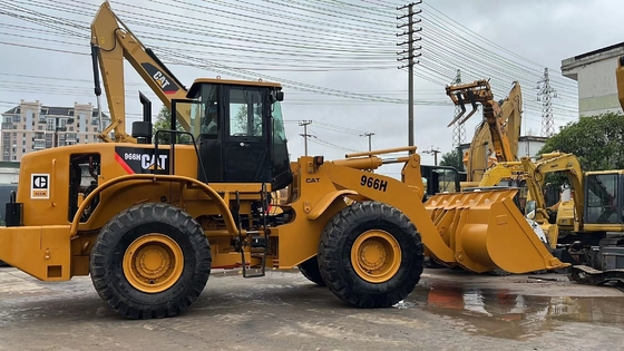 낮은 근무 시간 CAT Caterpillar 966H 원본 일본 로더 CAT966H 좋은 상태
