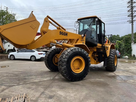 낮은 근무 시간 CAT Caterpillar 966H 원본 일본 로더 CAT966H 좋은 상태