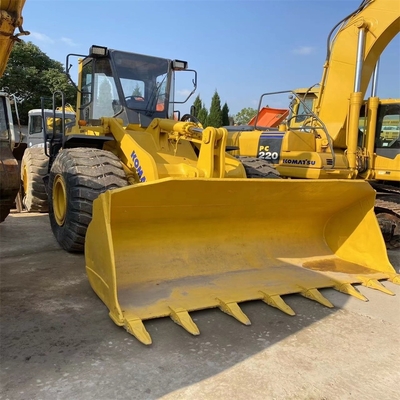 KOMATSU WA360 프론트 로더 트랙터 B2B 구매를 위해 일본에서 사용되는 수압 기계