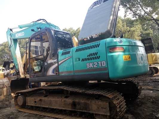 사용 된 발굴기 Kobelco SK210LC 일본 원본 트랙터 저연료 소비