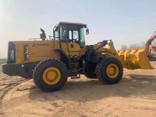 HINO 엔진 사용 된 휠 로더 SDLG 956L 일본 원본 기계