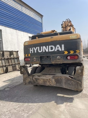 0-2000 작업 시간 사용 된 현대 210W-9 EPA 엔진과 원본 페인트가있는 발굴기