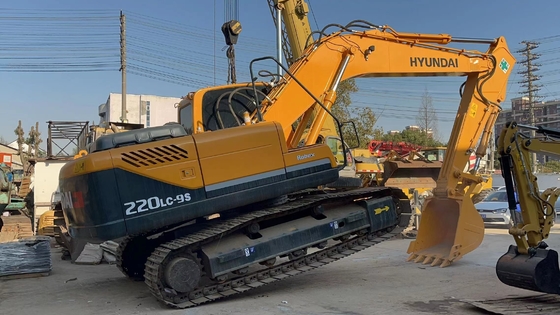 오리지널 페인트 현대 220LC-9S 발굴기 96KW 엔진과 EPA 인증