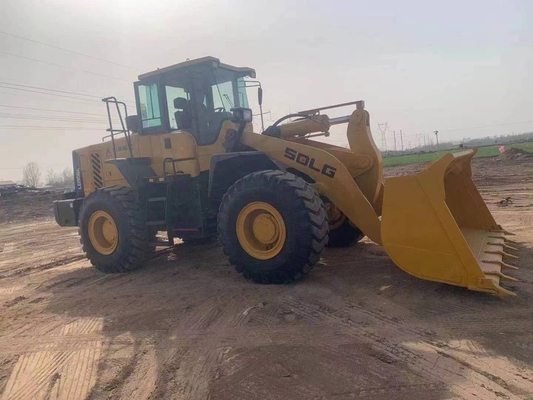 원본 페인트 SDLG 956 리우안 수압 펌프 기계와 함께 사용 된 로더 무게 7000 kg