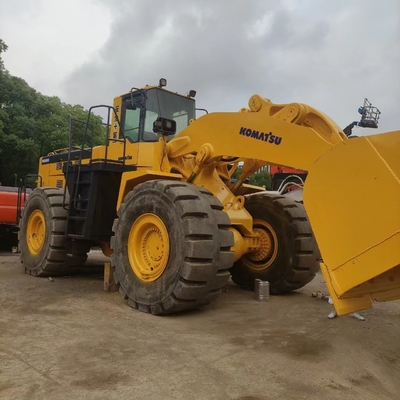 이동형 바퀴 바퀴 로더 일본에서 JCB 엔진을 가진 코마쓰 WA600
