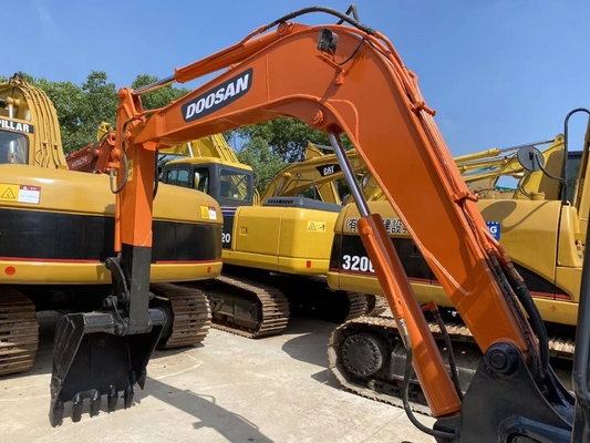 사용 된 Caterpillar Excavator DH55 DH60 EPA 엔진을 가진 원본 페인트 크롤러 발굴기