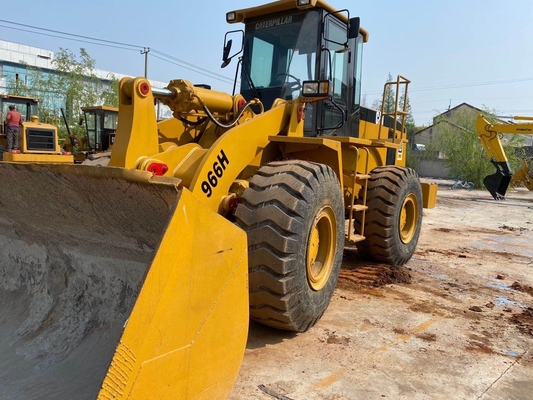 CAT 966H 일본에서 가져온 좋은 상태의 사용 된 바퀴 로더와 리우안 수압 밸브