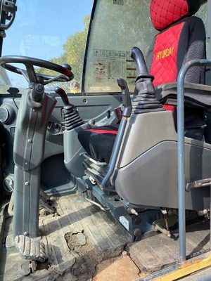 6TON 가동 무게 사용 된 디거 현대 60W-9 크롤러 기계 부드럽고 작동