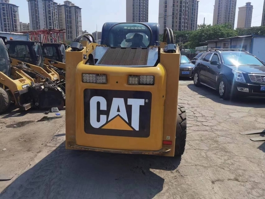 유니 엔진 오리지널 페인트 사용 된 Caterpillar 246C 바퀴 로더