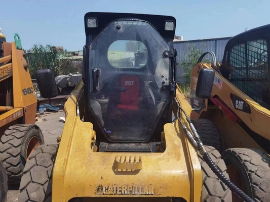유니 엔진 오리지널 페인트 사용 된 Caterpillar 246C 바퀴 로더