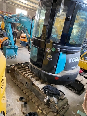 일본에서 사용 된 Kobelco SK40SR 미니 발굴기 및 이동형 크롤러