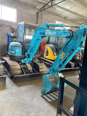 일본에서 사용 된 Kobelco SK40SR 미니 발굴기 및 이동형 크롤러
