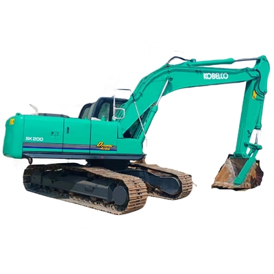 사용 된 디거 코벨코 SK200 크롤러 발굴기 HINO 엔진 일본 핫 셀러