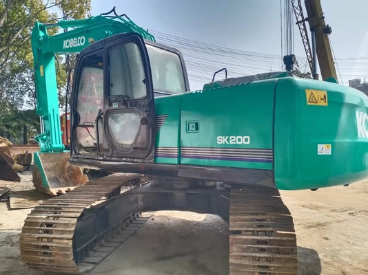 사용 된 디거 코벨코 SK200 크롤러 발굴기 HINO 엔진 일본 핫 셀러
