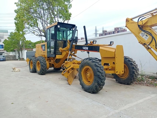 일본 사용 된 기계 CAT 140H 사용 된 클래더와 127KW 수압 바퀴 기계