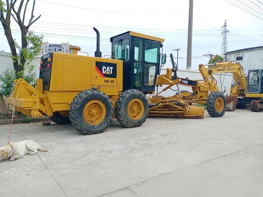 일본 사용 된 기계 CAT 140H 사용 된 클래더와 127KW 수압 바퀴 기계