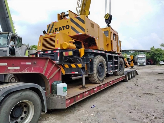 좋은 상태 HINO 엔진이 있는 Kato KR-35H 크레인